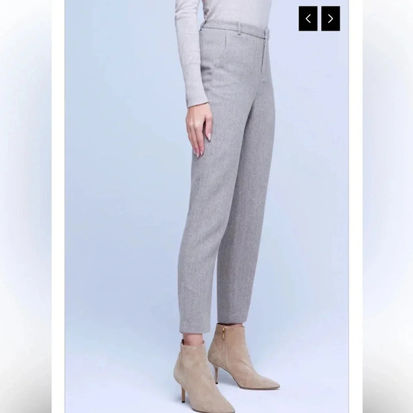L'Agence Ludivine Trouser in Taupe/Grey NWT - Picture 3 of 10